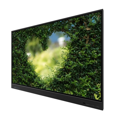 Pen Finger Touch Panel Display 75 86 Inch Android PC tudo em um 50000 Hrs com USB TYPE-C RJ45 para educação reuniões de escritório sala de aula