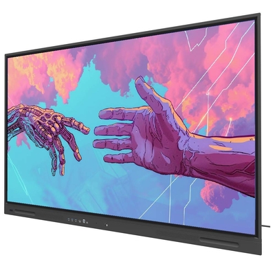 LCD Smart Board 65 75 86 polegadas Android PC Computador Infravermelho Painel de Toque Smart TV Board com software para reuniões ensino escolar