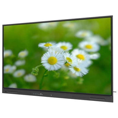 Quadro interativo com tela sensível ao toque para escolas, preço de fábrica, quadro interativo 75 86 polegadas, tela plana interativa com tela sensível ao toque