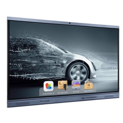 Preço de fábrica 4k 55 65 75 85 96 110 polegadas tela sensível ao toque multi-língua software LCD Smart Android quadro interativo