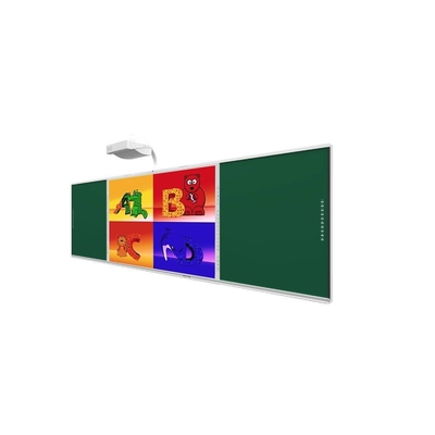Chalk Writing Suportado Smart Whiteboard com sistema Android PC software de quadro branco 10-32 pontos de toque 86 polegadas Telas para uso em trens de mídia de classe