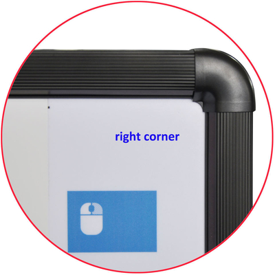 IBoard Fábrica Direta Superfície de plástico liso brilhante infravermelho IR Tabuleiro Interativo Branco Para caneta / escrita de dedo Barra lateral opcional 22 atalhos