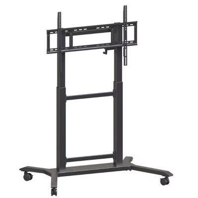 IBoard Altura ajustável 42 "-86" Trolley Multi Mobile TV Cart para painel plano interativo Smart Whiteboard VESA 100 * 100-800 * 600mm