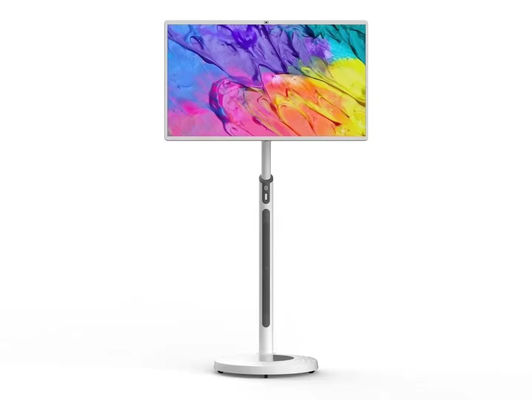 IBoard 27 32 polegadas Android 13 Painel de toque em célula Smart TV LCD touch screen monitor rolável móvel rodar com bateria
