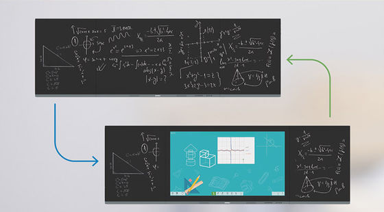 IBoard Factory Wholesale Inteligente Interconectado Gravável Compartilhável Blackboard Interativo Whiteboard Solução Para Escola Colaboração Brainstorming estilos de caneta Tabuleiro de escrita