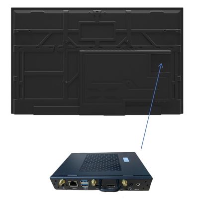 Display de tela sensível ao toque interativo de 86 polegadas para conferência educacional