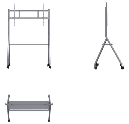 Suporte para TV de quadro interativo móvel para Smart TV/IFPD de 43-86 polegadas