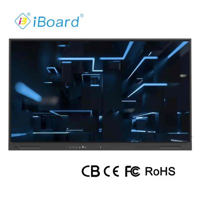 Televisão inteligente de painel plano interativo de 86 polegadas com sistema Android atualizado Equipamento de função de IA para reuniões de escritório em sala de aula