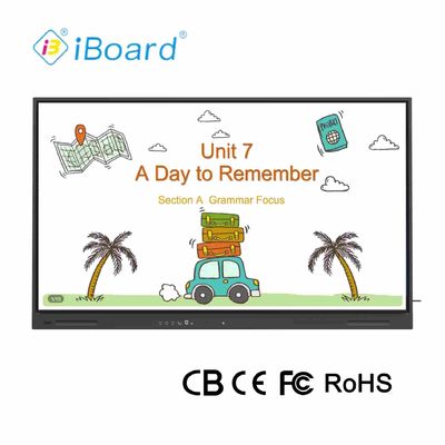Ai Função 75 polegadas 4K Resolução Interativa Flat Panel Smart TV com Novo Equipamento de Sistema Android Para Aula de Reuniões de Escritório