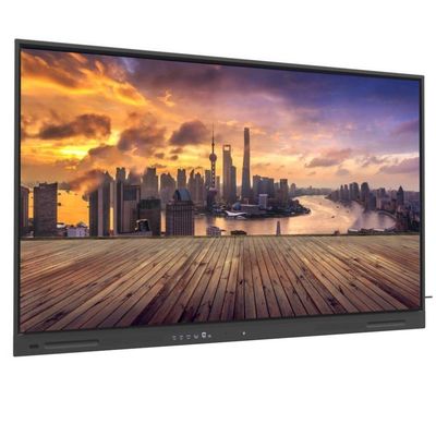 LCD Smart Board Elevar o seu Chromebook MAC Linux Windows Experiência com HDMI USB VGA saída Wifi Para 65 75 86 painel de polegadas