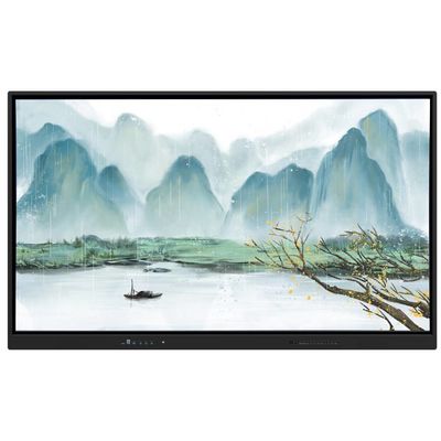 Iboard Tabuleiro Interativo 75 polegadas de saída USB Painel de toque Display em quadro preto Cor para educação Aplicações de escritório de negócios com software poderoso