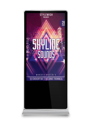 IBoard Factory 43" 49" 55" 65" Digital Signage Interativo Quiosque Infravermelho Commercial Screen Stand Publicidade Touch Display