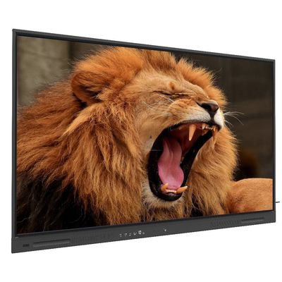 LCD Smart Board iBoard IFP 110 98 Placas interativas AI Câmera Android Software livre Zoom Team Monitor de toque eletrônico