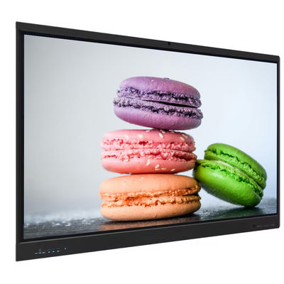 IBoard 75 polegadas 4K EDLA Interativo Painel Flat Smart Touch Screen Android Sistema Windows Com Software Para Reuniões de Sala de Aula