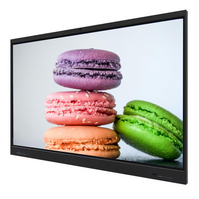 IBoard 75 polegadas 4K EDLA Interativo Painel Flat Smart Touch Screen Android Sistema Windows Com Software Para Reuniões de Sala de Aula