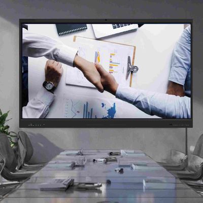 Quadro interativo digital eletrônico com tela LCD inteligente multi-toque para sala de reuniões e sala de aula