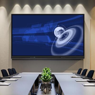 Display multi-toque de 75" LED Interativo Whiteboard Sistema duplo Android Windows