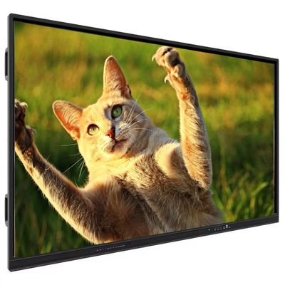 Painel interativo de 65 polegadas com tela sensível ao toque infravermelho e RAM 3G