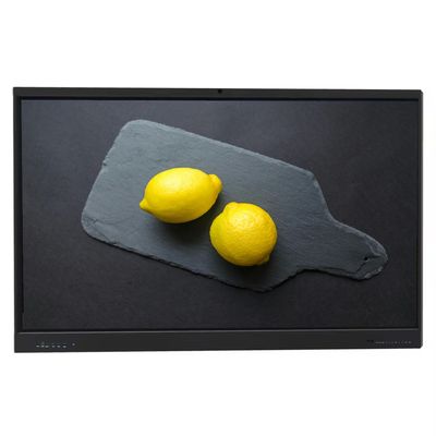 Quadro Interativo 4K do Fabricante Android 14 75 Polegadas Quadro Branco Multimídia Interativo Painel de Tela de Toque Digital Para Educação e Reuniões
