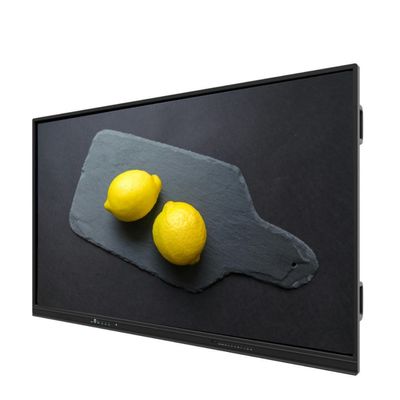 Quadro Interativo 4K do Fabricante Android 14 75 Polegadas Quadro Branco Multimídia Interativo Painel de Tela de Toque Digital Para Educação e Reuniões