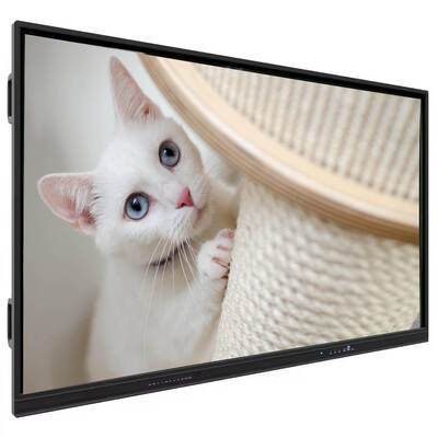 2026 Novidades Resolução 4K UHD Android 13/14 OS Quadro Interativo com 50 Pontos de Toque Smart Board para Ensino e Reuniões