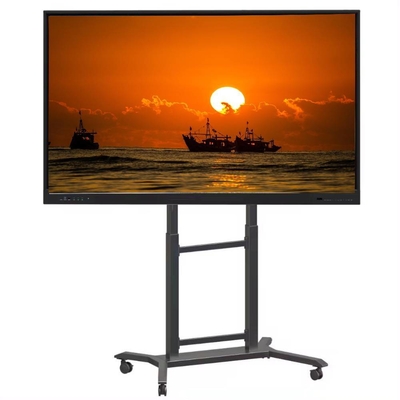 Preço de fábrica 4k 65 75 85 96 110 polegadas Tela sensível ao toque Software multilíngue Lcd Smart Board Android Interactive board