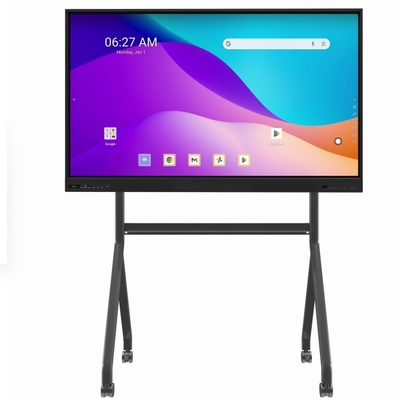 Montagens de TV de boa qualidade para Smart Board Fit For Size 55/ 65/ 75/ 86 polegadas Smart TV Moving Cart