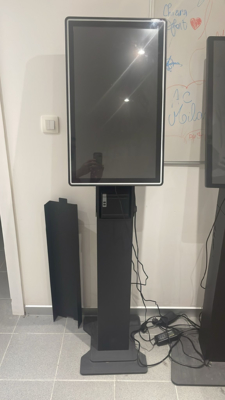 Atacado com digitalização de pedidos 23,8 polegadas 27 polegadas 32 polegadas Display de Sinalização Digital de Chão Kiosk de Chão Touchscreen Capacitivo Com Sistema Android Ou Windows
