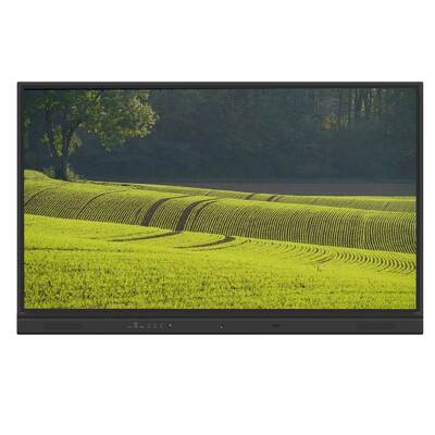 Monitor de Tela Touchscreen Interativo de 75 Polegadas com 16,7M Cores de Display e 50 Pontos de Toque, com RAM e ROM opcionais de 4+32G/8+128G para Ensino em Universidades e Escolas, Venda por Atacado