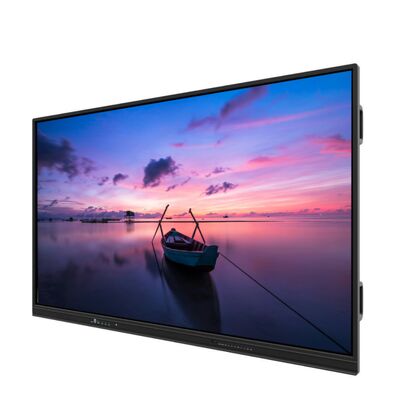Vendas Quentes 86 polegadas Interativo Painel Flat Whiteboard Touch Screen Displays Digitais Smart Whiteboard Para reunião Conferência Sala de aula