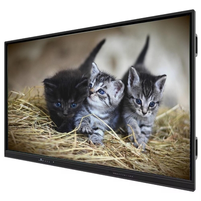 Preço da fábrica IBoard 4k 65 75 85 96 110 polegadas tela sensível ao toque Software multilíngue Lcd Smart Board Android Tabuleiro Interativo