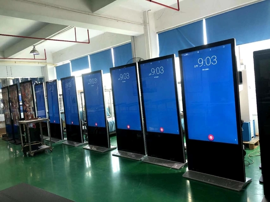 Display de toque comercial Display de toque de quiosque Display de sinalização digital interativa para negócios