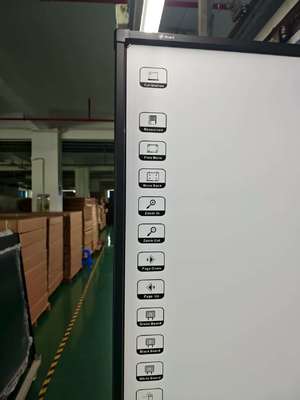 19 Anos de Fábrica Atacado Amplo Ângulo de Visão Armazenamento Umidade IWB Quadro Interativo Branco Efeito de Exibição Excepcional Quadro Branco Eletrônico Interativo Dez Pontos de Toque Tecnologia IR Infravermelho