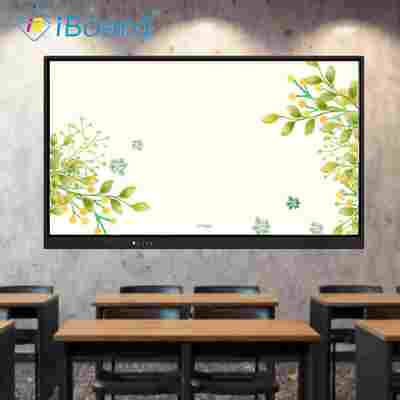 65 polegadas Interativo Flat Panel Display Touch Screen Monitor com sistema Android para sala de aula inteligente