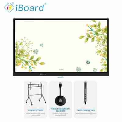86 polegadas Interativo Flat Panel Display Touch Screen Monitor com sistema Android para sala de aula