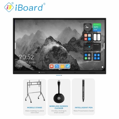 Iboard Interativo de 98 polegadas com 4 GB de memória Android