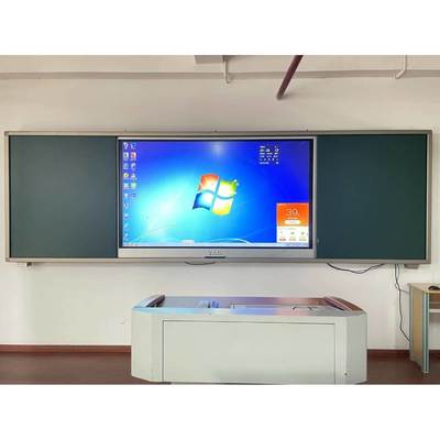 75" educação escolar inteligente do painel 350cd/m2 2.5ms do diodo emissor de luz do monitor interativo do tela táctil