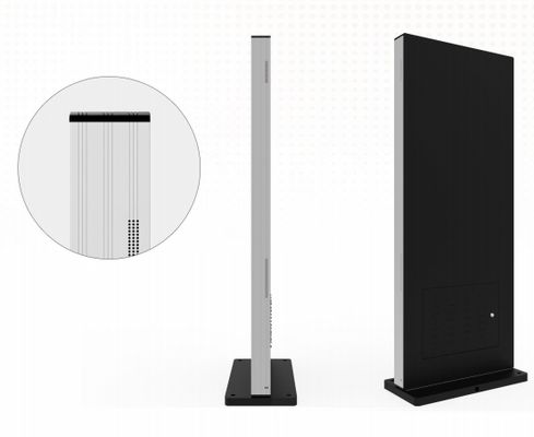 Digital Signage Touch Screen Kiosk 55 Inch Digital Android Stand Infrarode PCAP Toque Piso Stand Parede Opcional Windows OPS Para Supermercado Escritório Comercial