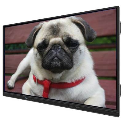 Quadro interativo inteligente LCD com tela sensível ao toque de alta qualidade e preço de fábrica, 4k, 65, 75, 85, 96, 110 polegadas, software multilíngue Android para ensino e negócios