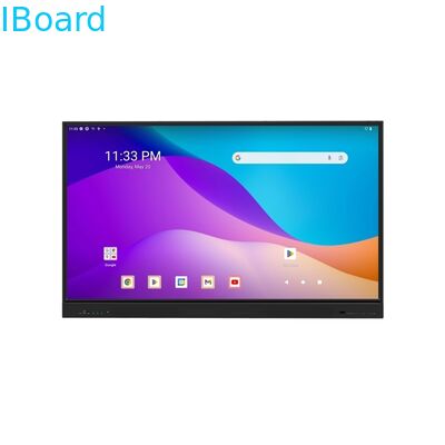 86 polegadas Google EDLA Certificado Tabuleiro Interativo com CPU de 8 núcleos para sala de aula e conferência