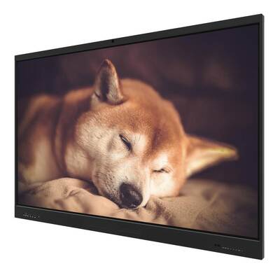 Painel interativo de 65 polegadas com Android 14 e RAM 8+128G para reuniões escolares e de escritório