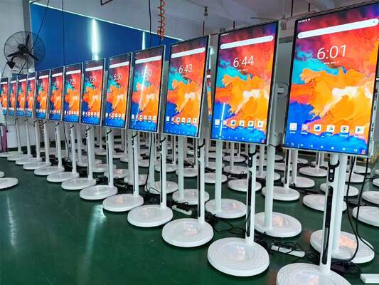 Venda quente Direto da fábrica Digital Signage Mobile Smart Screen Portátil Hd Touch Screen Vertical All-in-one Live Bestie Machine Streaming Machine