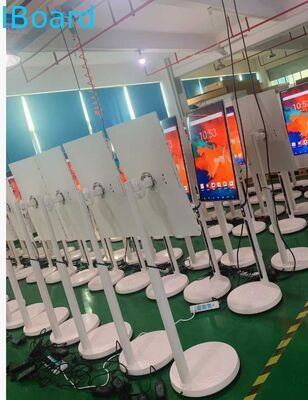 Tabuleiro interativo sem fio de 32 polegadas com câmera embutida e TV portátil de tela inteligente