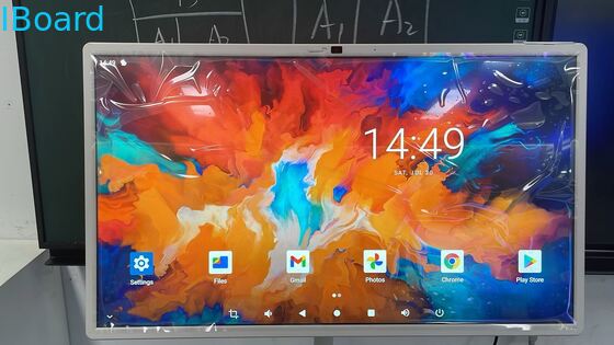 Tabuleiro interativo sem fio de 32 polegadas com câmera embutida e TV portátil de tela inteligente