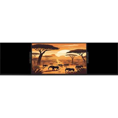 Quadro Interativo Inteligente de 75 Polegadas com Android PC e Toque Infravermelho para Educação e Sala de Reuniões