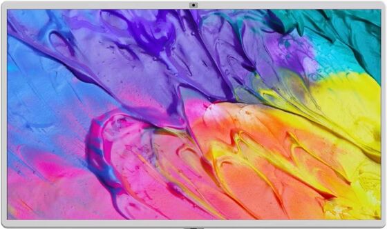 Display de painel plano interativo com um slot OPS Opcional ideal para ambientes de aula e treinamento modernos