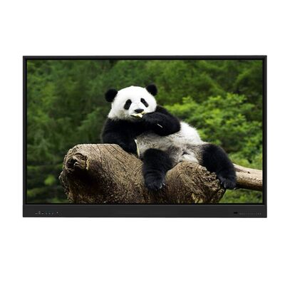 Painel Plano Interativo 4K UHD de 75 polegadas com Multi-Toque de 20 Pontos para Sala de Aula e Local de Trabalho