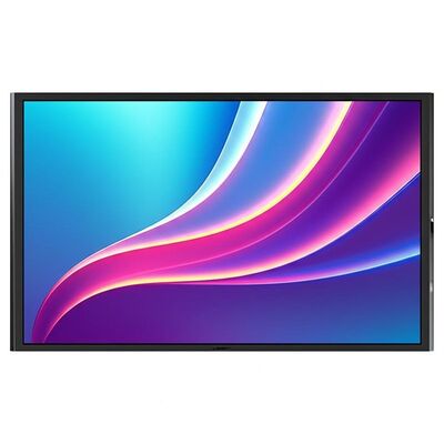 Quadro Interativo LED de 65 polegadas com Resolução 4K UHD, 32 Pontos de Toque e Design para Montagem na Parede para Salas de Aula e Reuniões