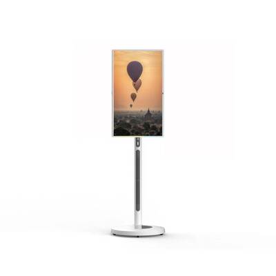 32 polegadas 8GB + 128GB Smart TV portátil com câmera de 13MP e bateria para movimentação sem fio