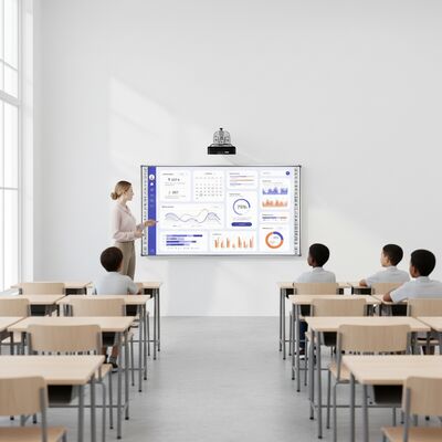 RoHS hotkeys interativos dos lados da exposição dois de 85 polegadas para a educação